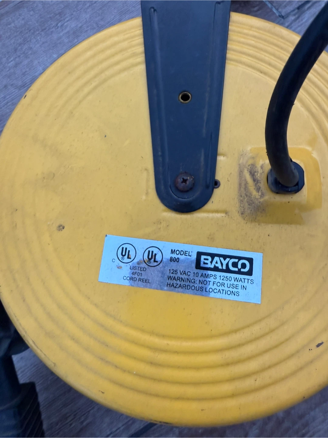 BAYCO 800 Cord Reel - photo 3