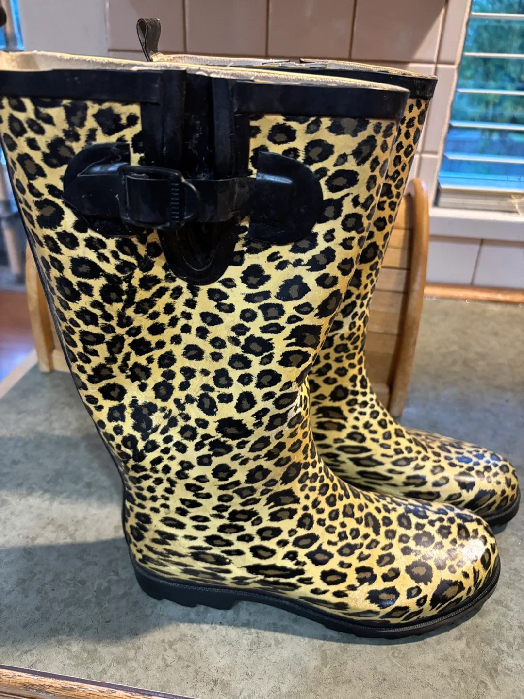 Leopard Print Gum Boots image indicator(5)