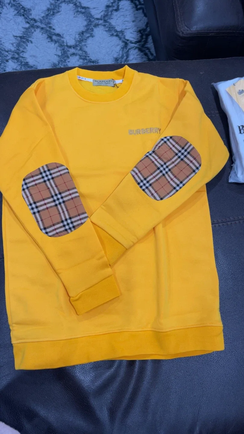 Burberry Crewneck Sweatshirt with Elbow Patches image indicator(6)