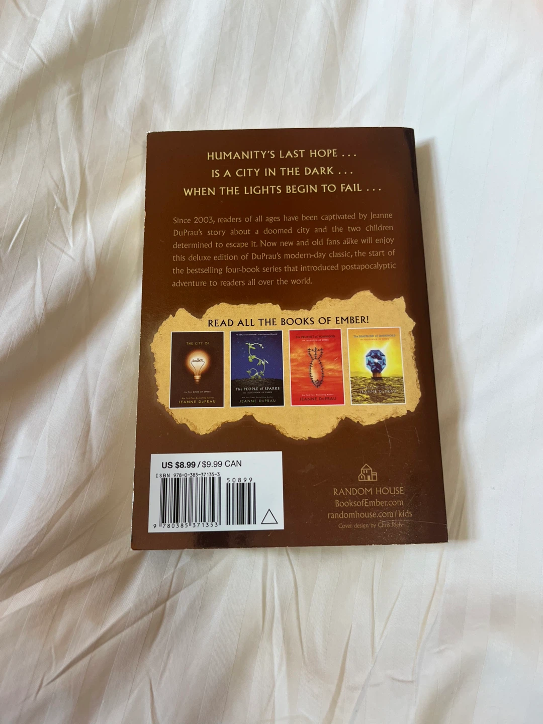 The City of Ember by Jeanne DuPrau - photo 2