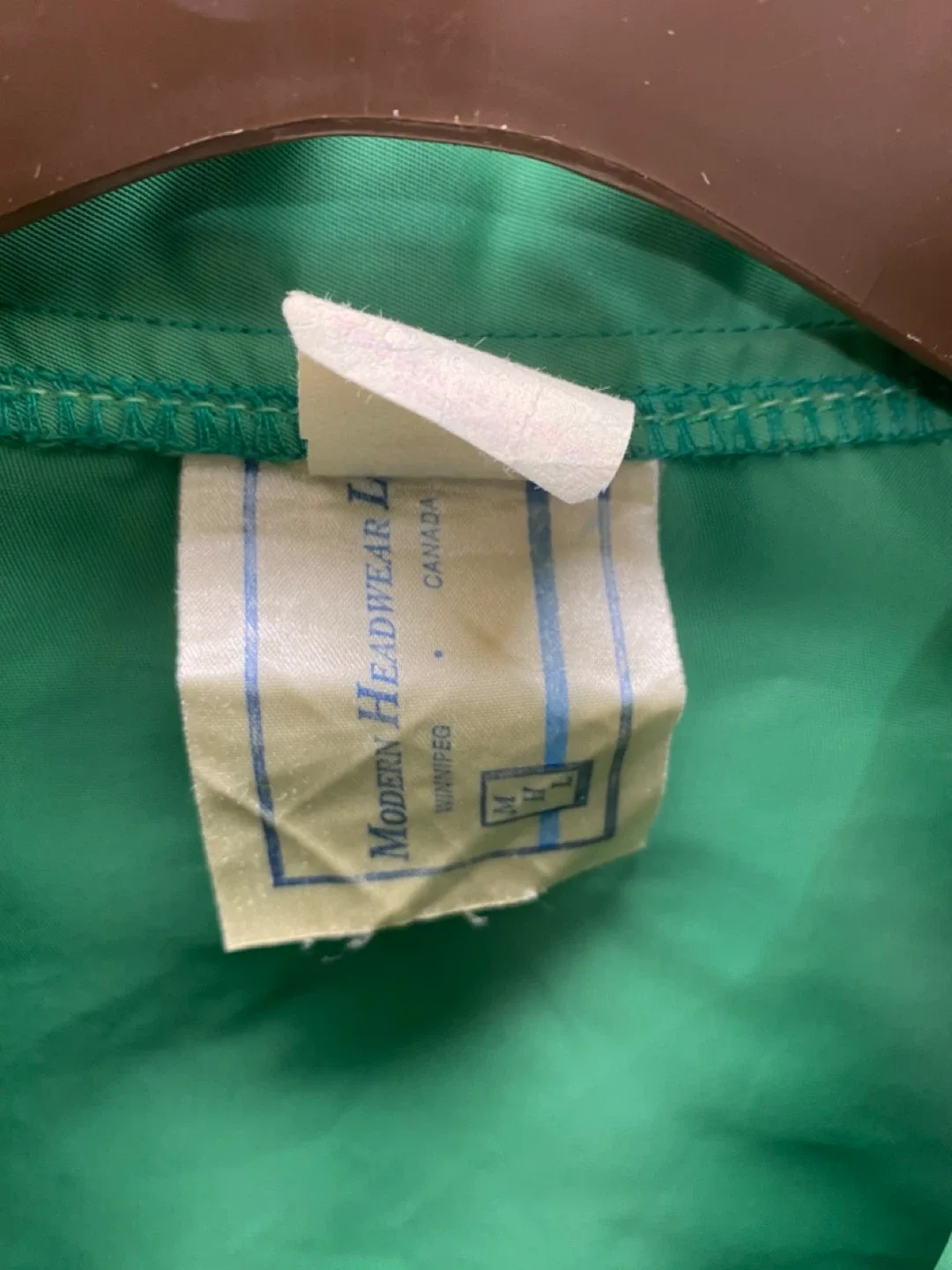 Vintage Co-Op Dairy Products Green Nylon Bomber Jacket - Large image indicator(6)