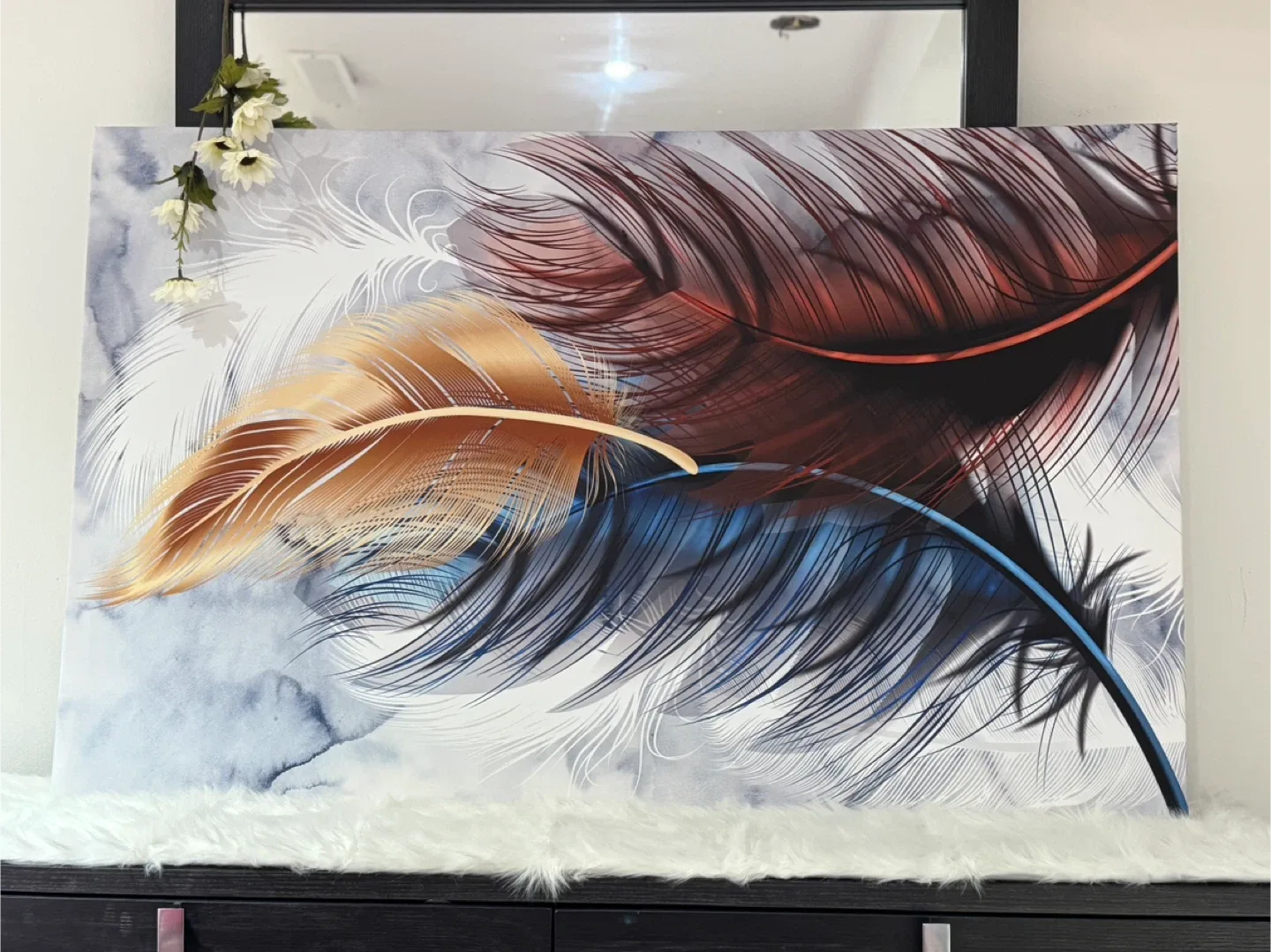 Feather Canvas Wall Art image indicator(3)