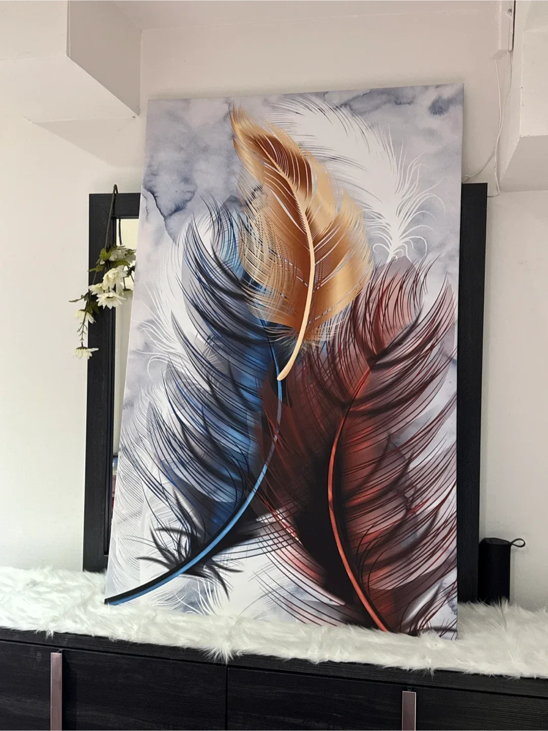 Feather Canvas Wall Art image indicator(2)