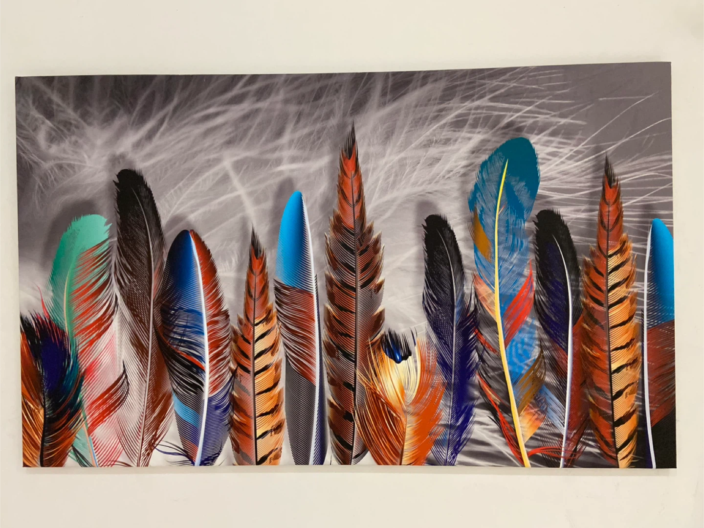 Feather Wall Art Canvas Print - photo 2