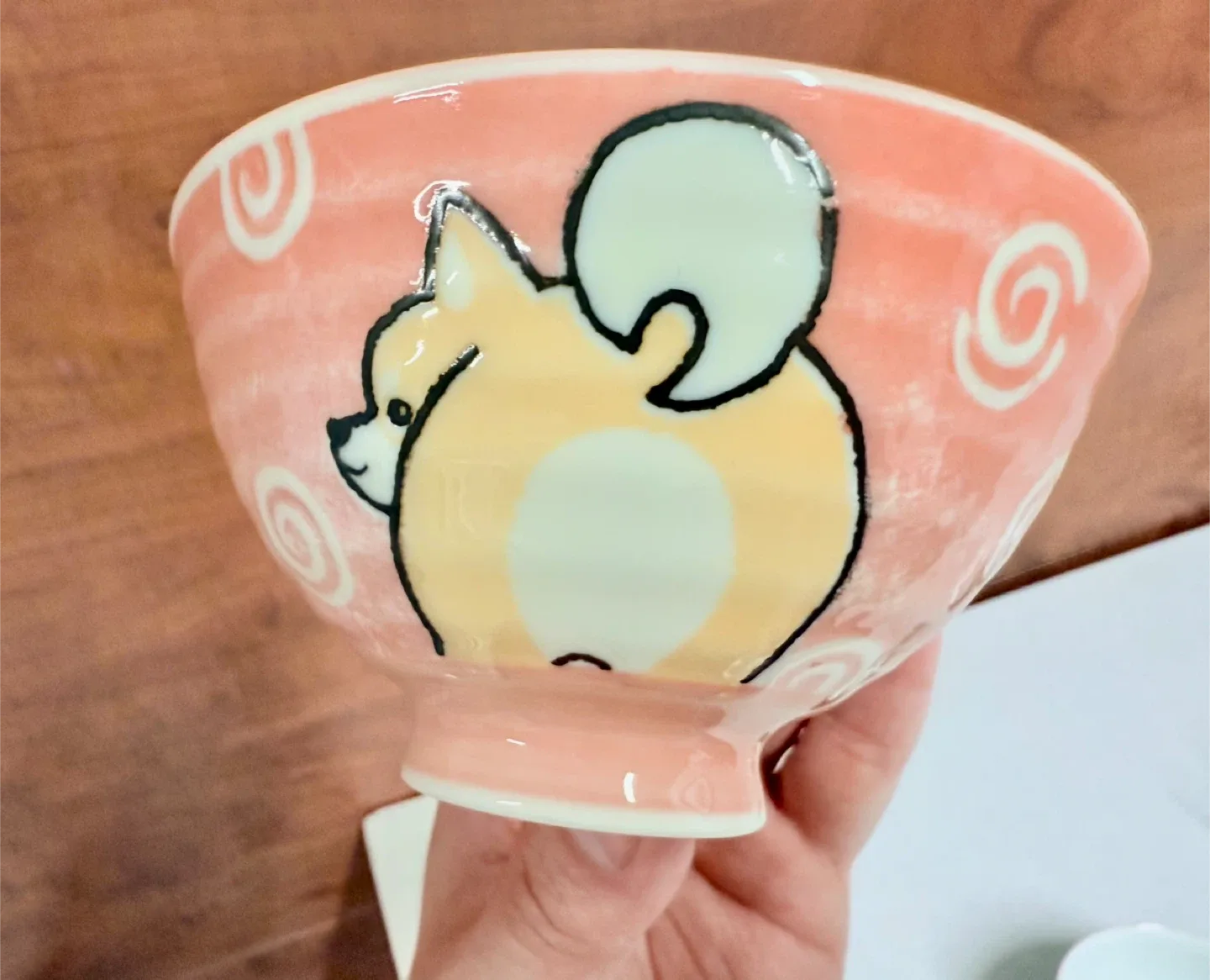 Cute Shiba Inu Rice Bowls - Made in Japan (Set of 2) image indicator(4)