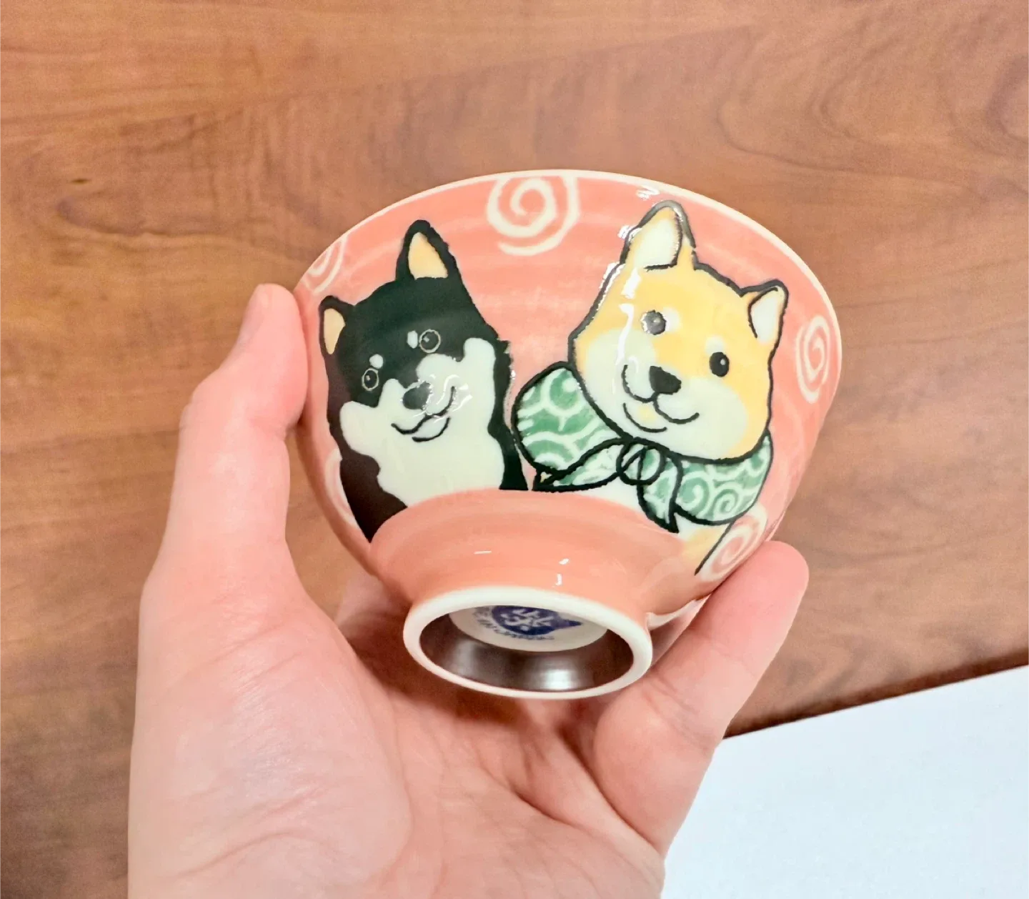 Cute Shiba Inu Rice Bowls - Made in Japan (Set of 2) image indicator(2)