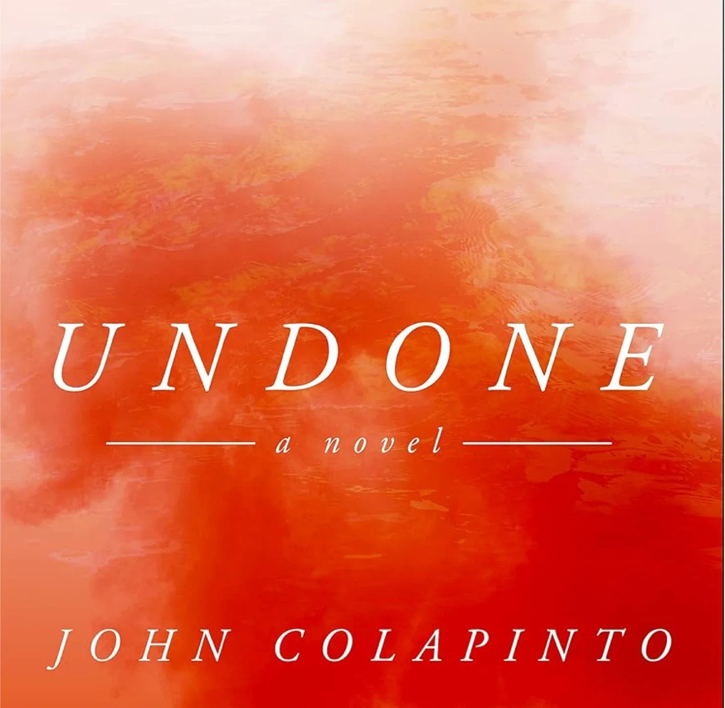 New Book Undone by John Colapinto thumbnail