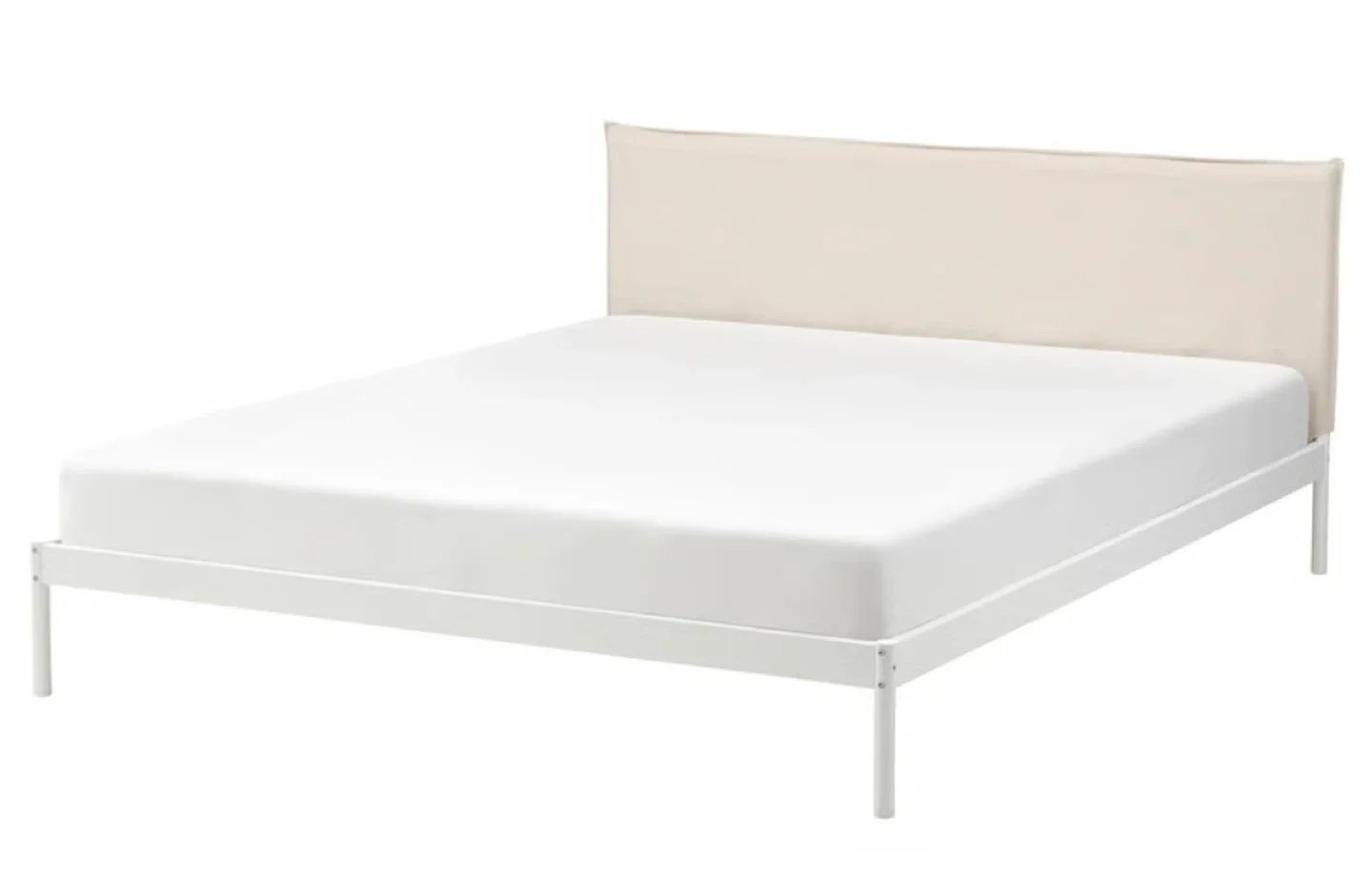 IKEA Bed Frame - Queen Size and mattress image indicator(2)