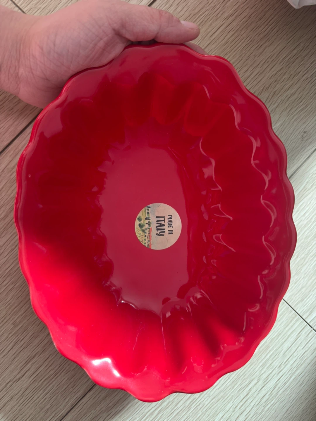 Majolische Jessica Red Bowl - Made in Italy - photo 2
