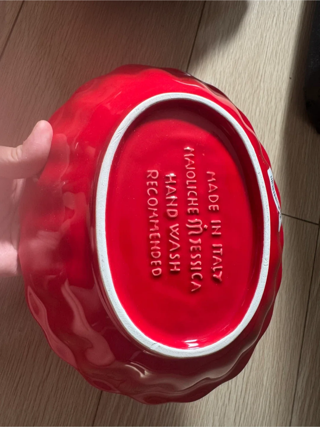 Majolische Jessica Red Bowl - Made in Italy thumbnail