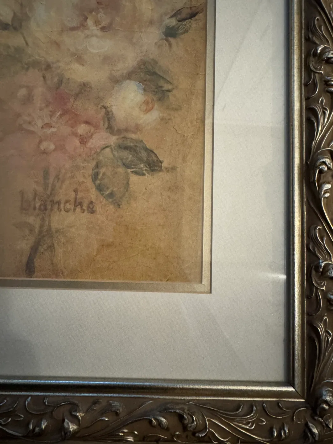 Blanche Floral Framed Art image indicator(3)