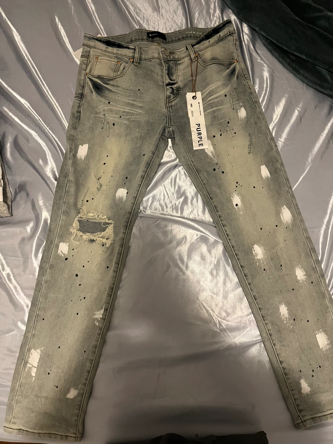 Purple Brand Slim Fit Jeans, Size 34