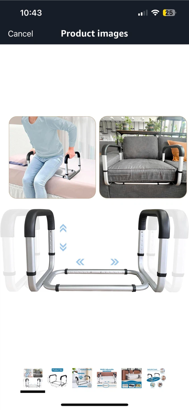 NEW RETAOLDTH Bed Assist Rail Grab Bar - photo 3