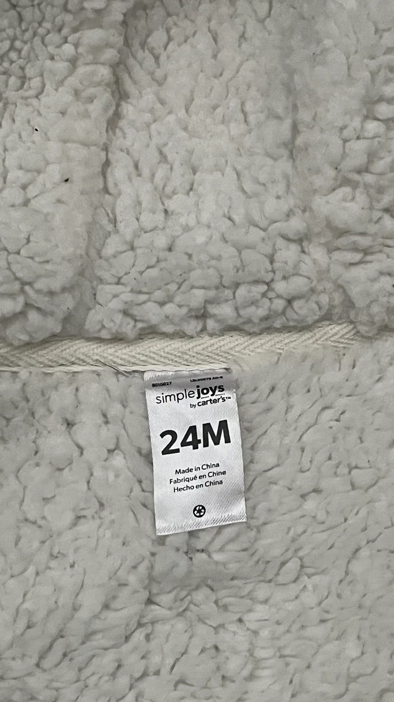 Simple Joys by Carter's 24M Fleece Lined Jacket image indicator(3)