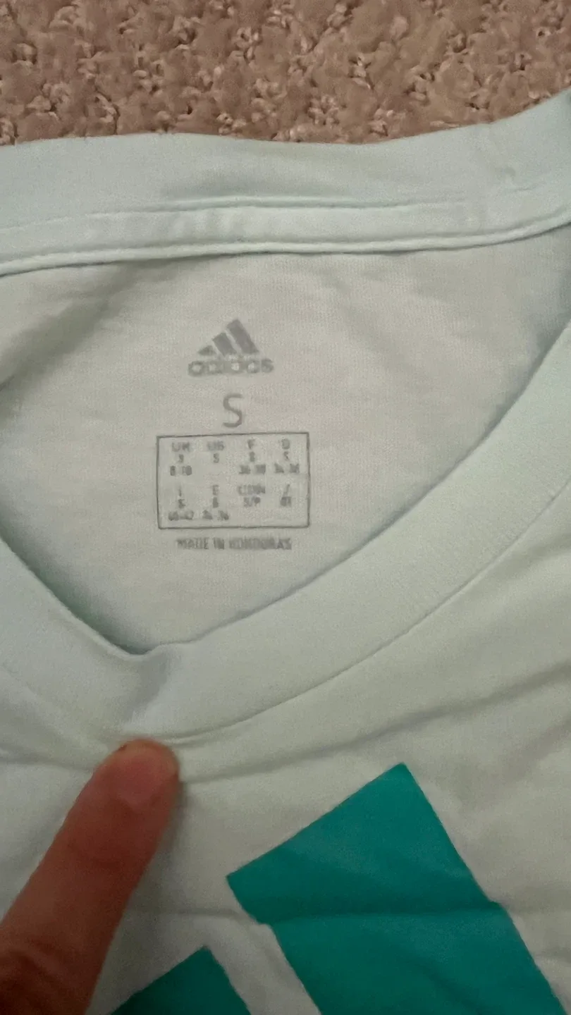 Adidas T-Shirt - Size S - Light Green image indicator(2)