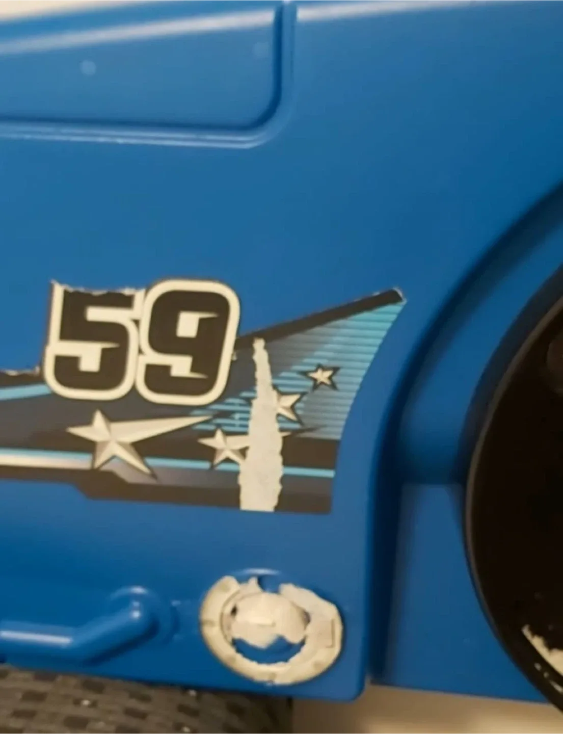 Kids Race Car Bed - Blue image indicator(8)