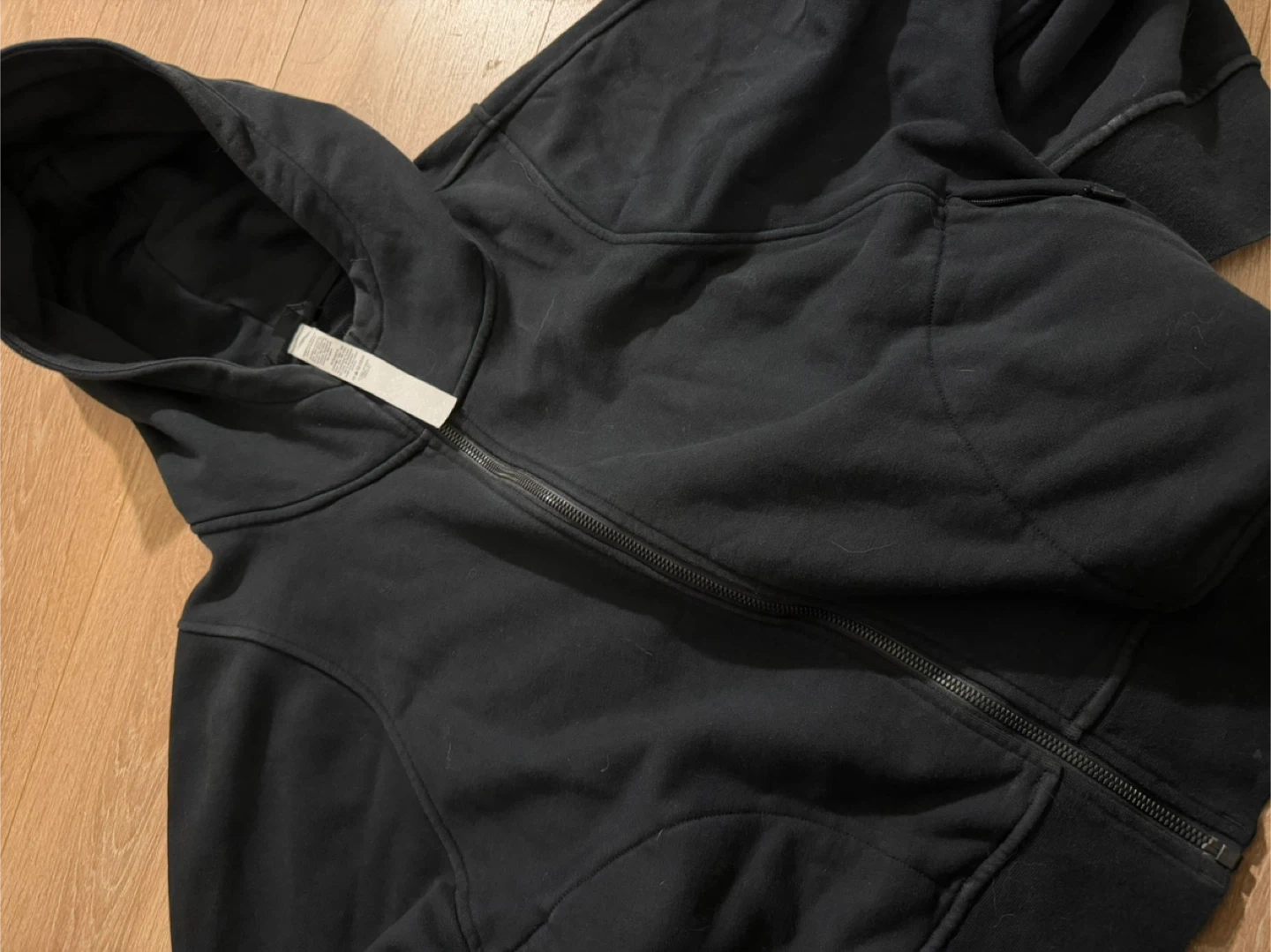Lululemon Scuba Hoodie Black - Size 12
