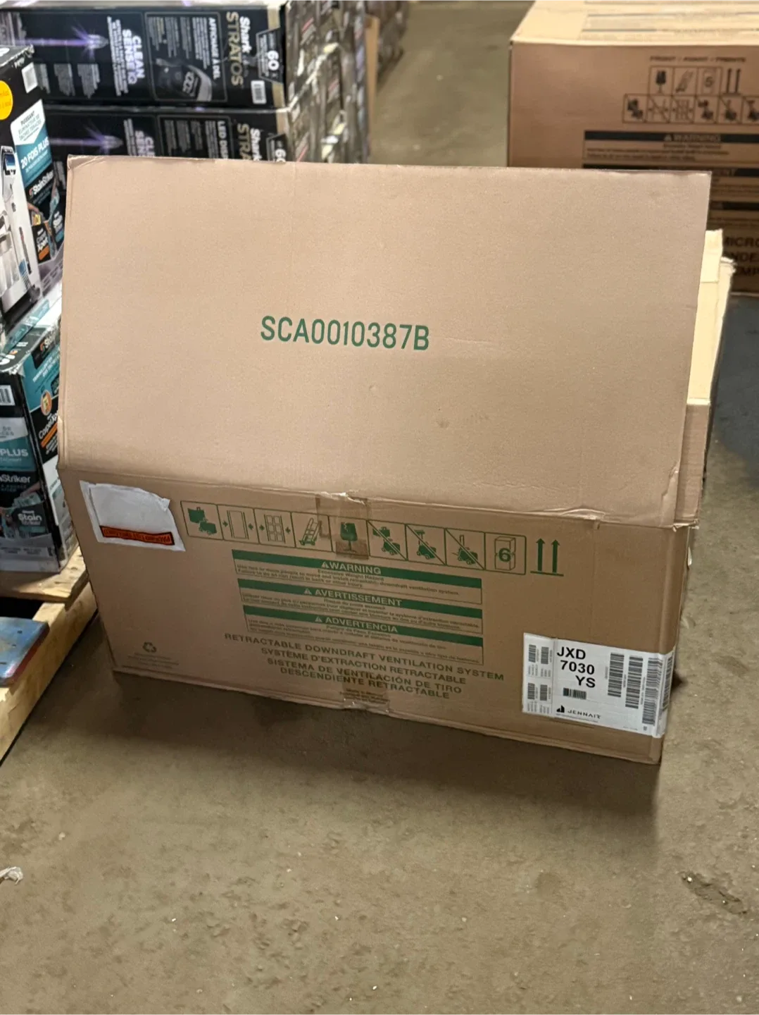 JennAir Retractable Downdraft Ventilation System image indicator(4)