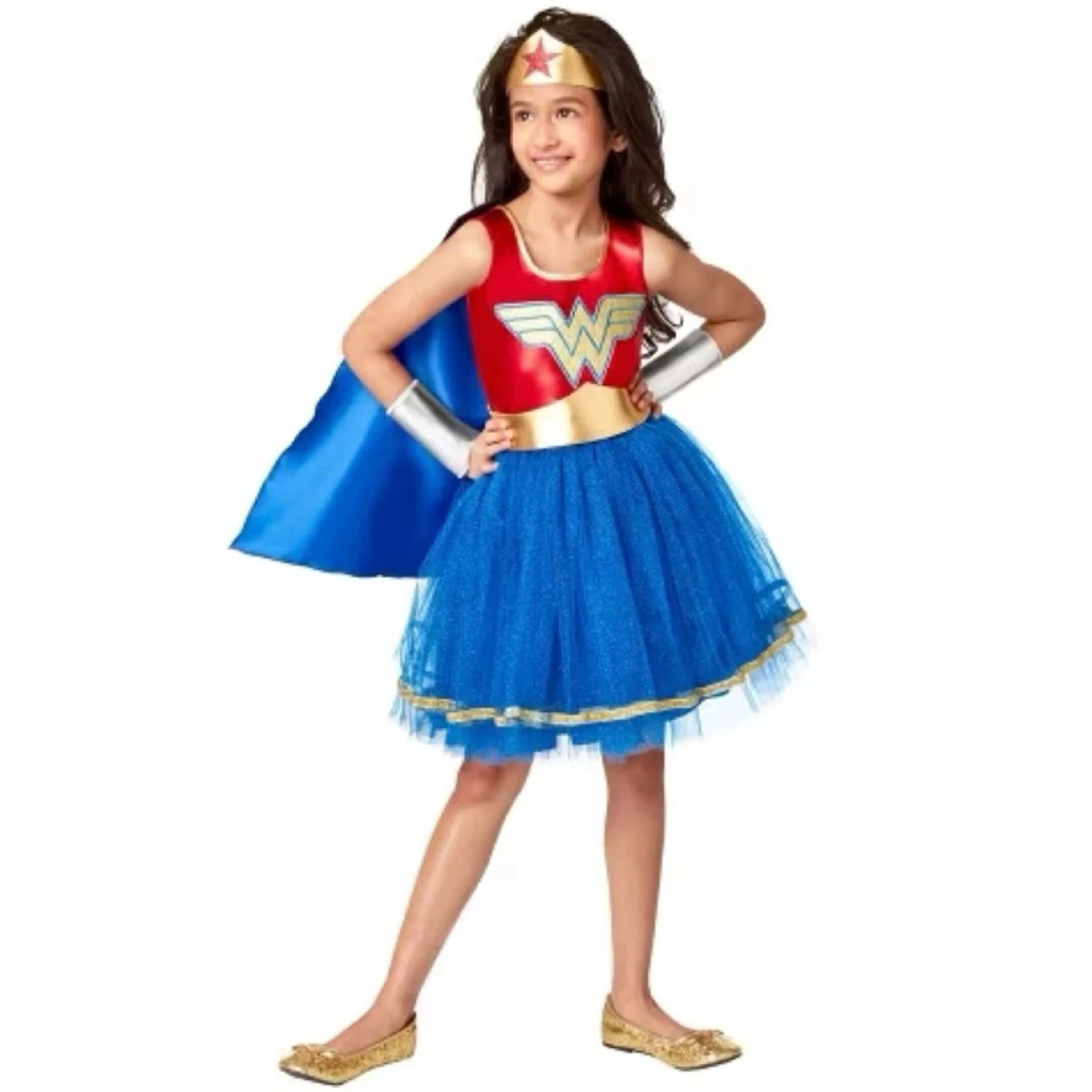 Kids Wonder Woman & Frozen Dress