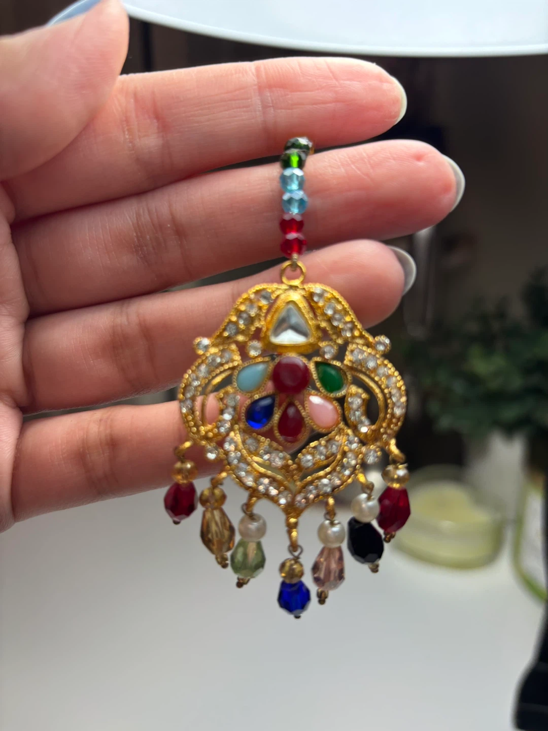 Jeweled Indian Jewelry Set - photo 2