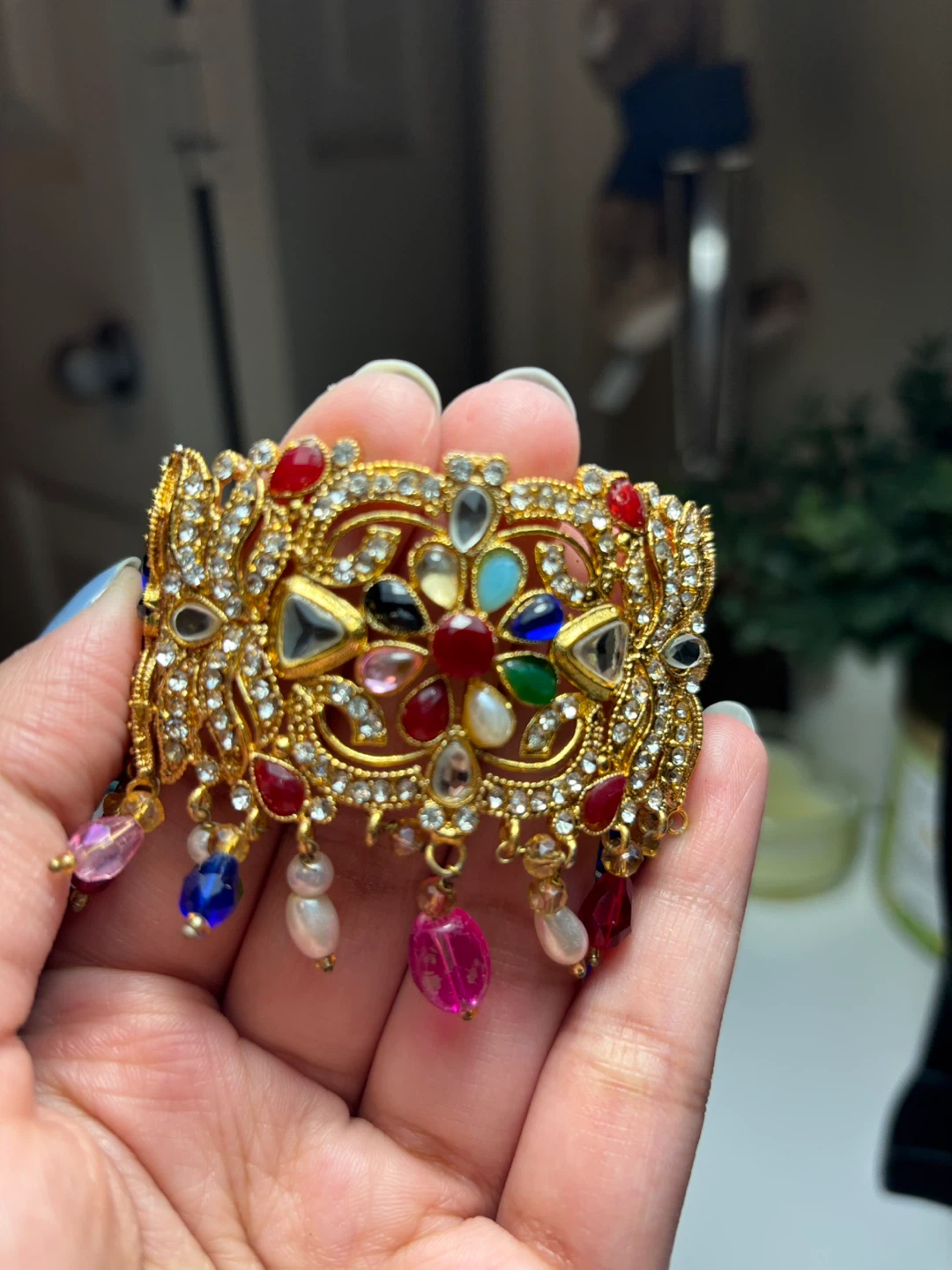 Jeweled Indian Jewelry Set - photo 4