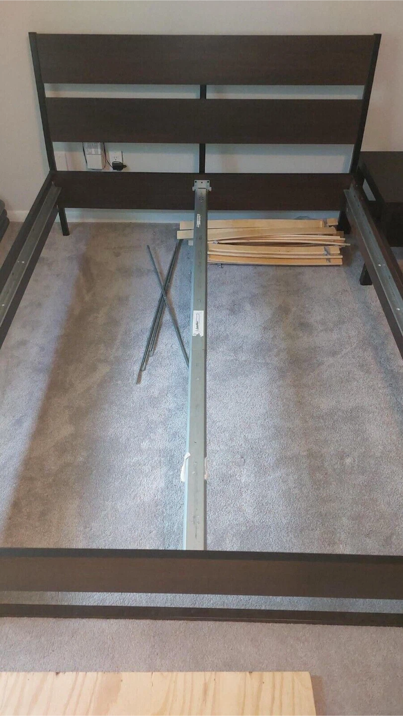 IKEA Malm Dark Brown full/double Bed Frame - photo 2
