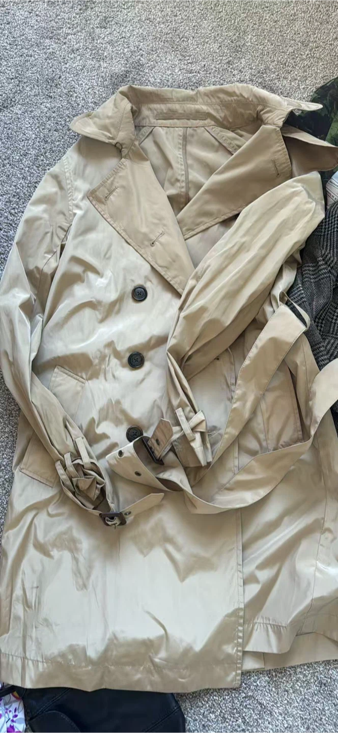 Beige Trench Coat