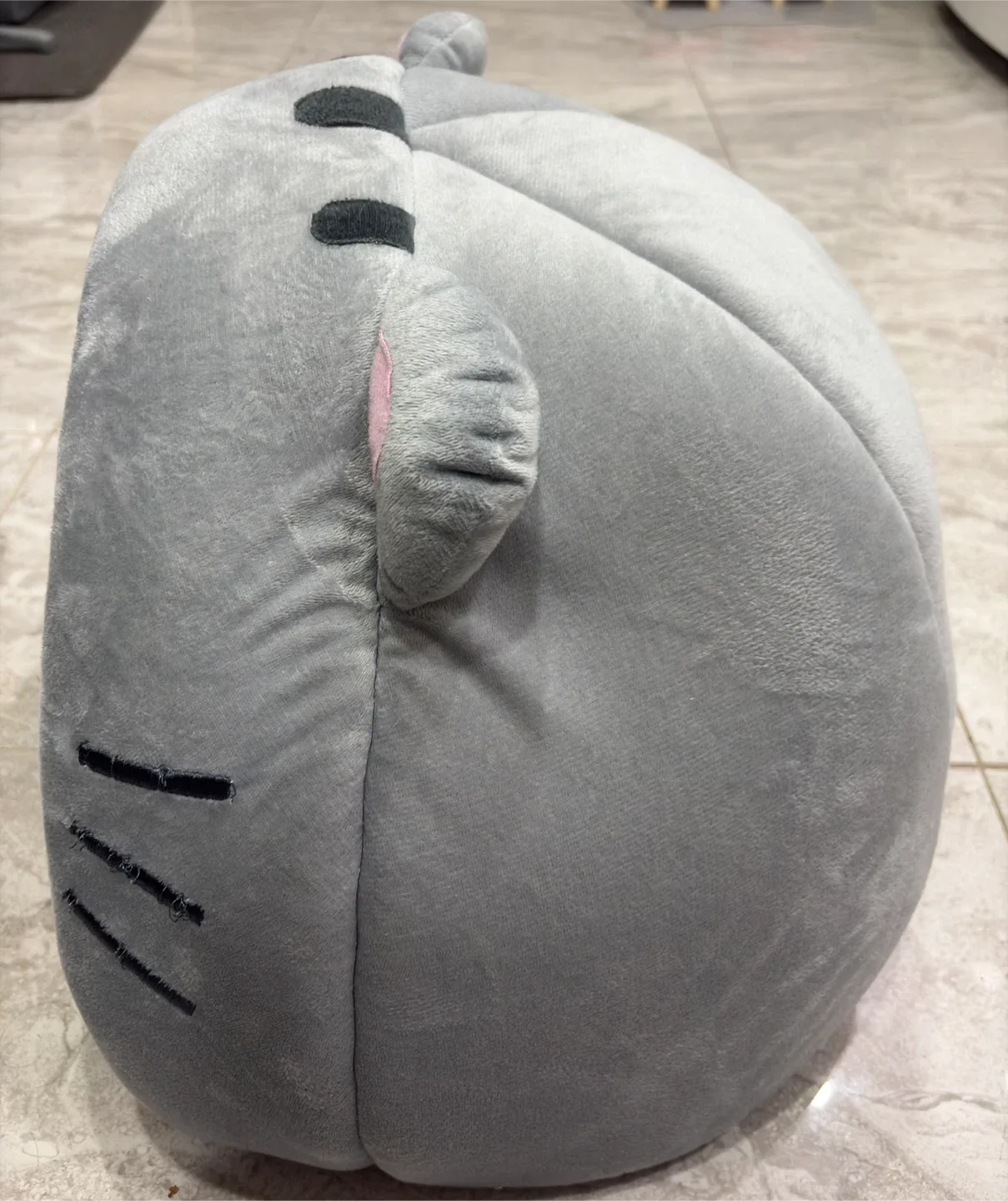 Cute Cat Bed Warm Pet Mat - Grey image indicator(2)