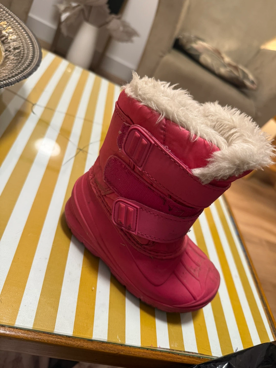 Pink Winter Boots - Size 8 - photo 2