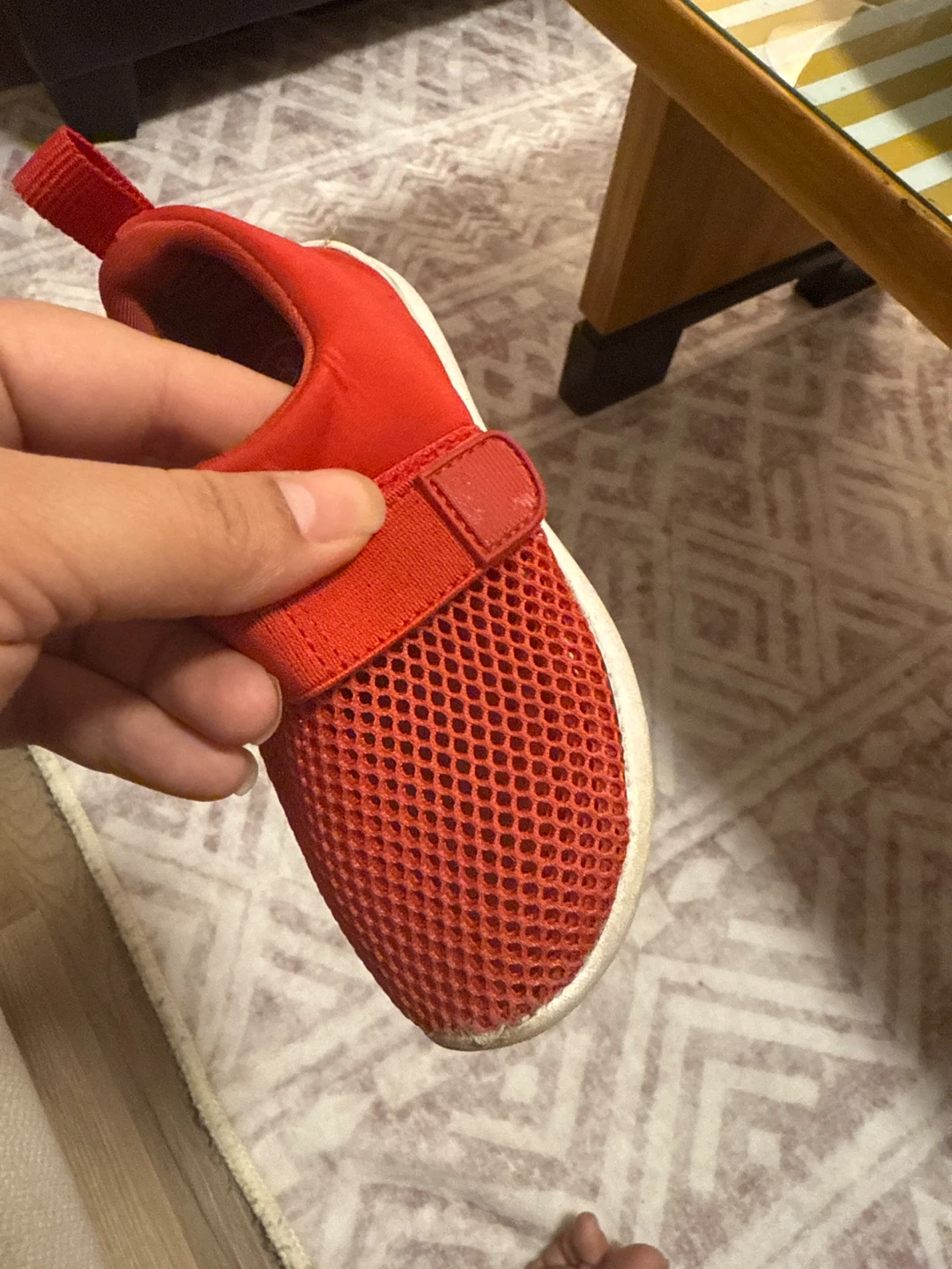 Cat & Jack Red Toddler Shoes - Size 8