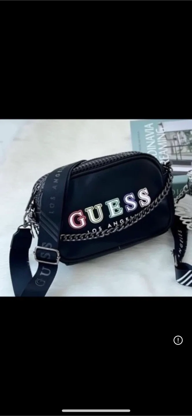 Guess Los Angeles Black Crossbody Bag
