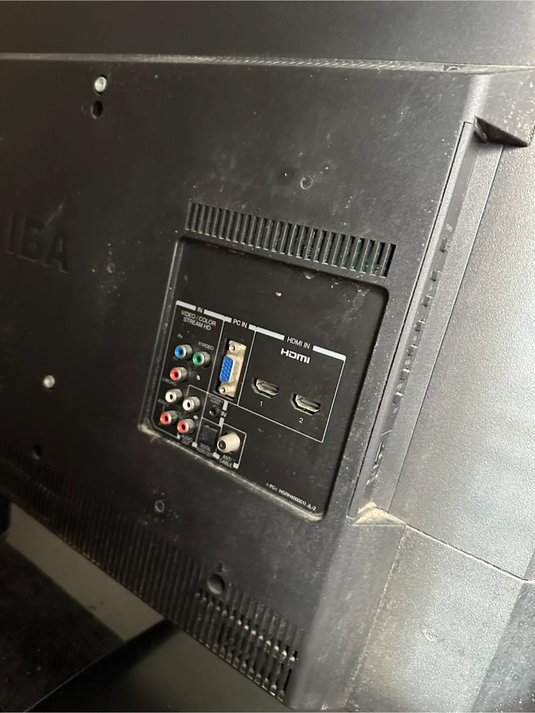 Toshiba TV - 88cm image indicator(2)