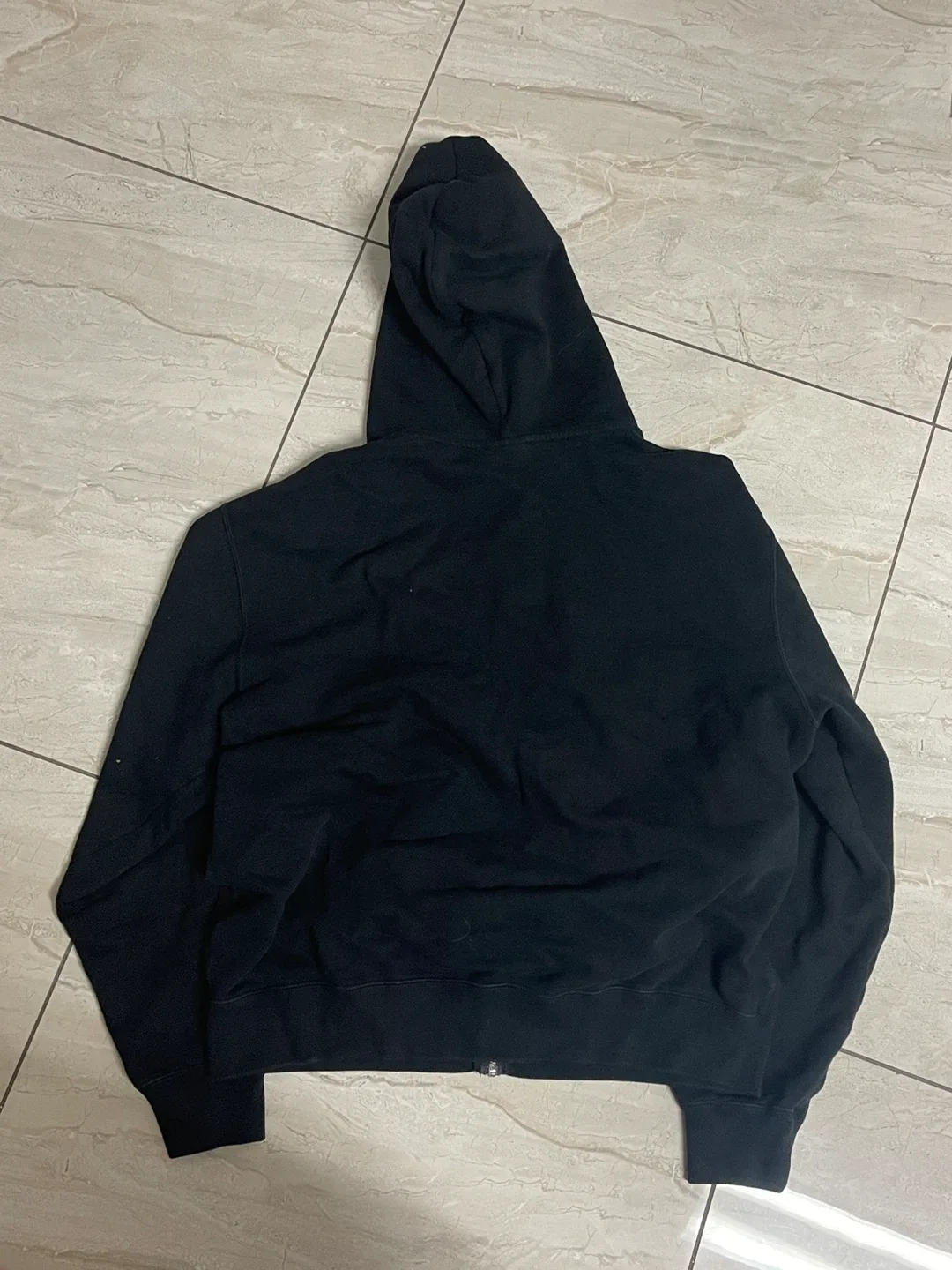 OVO (October's Very Own) Black Zip-Up Hoodie - Size L image indicator(2)