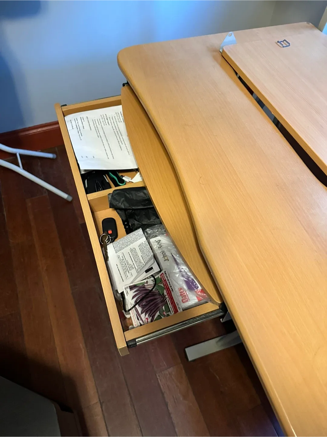 Adjustable Desk with Shelves image indicator(6)