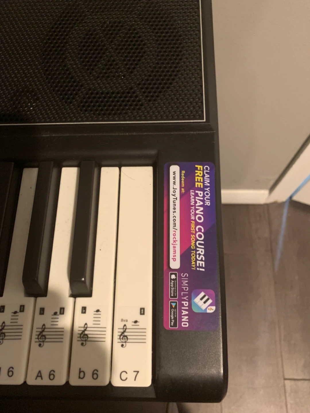 RockJam RJ5061 Keyboard - photo 5