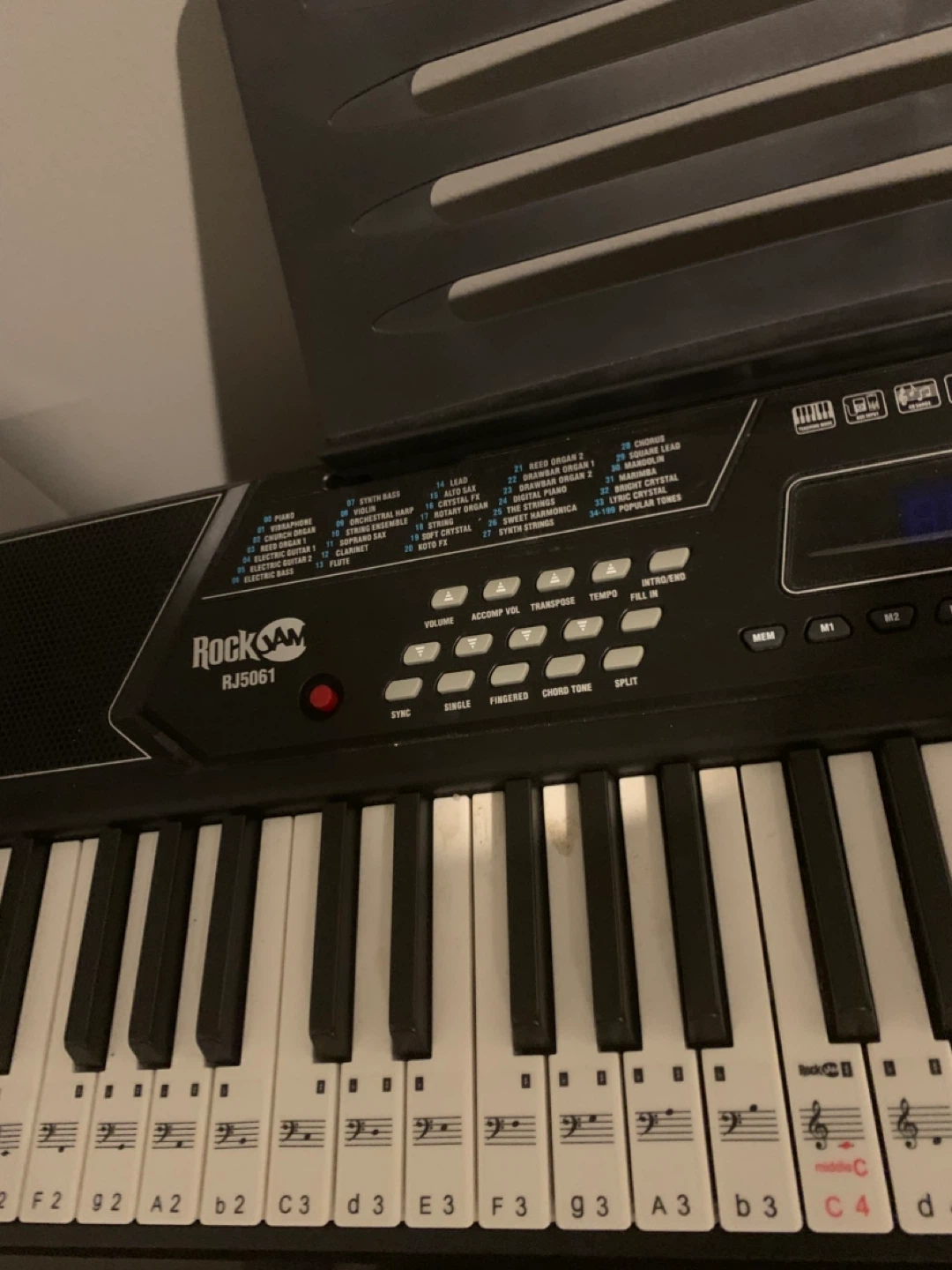 RockJam RJ5061 Keyboard - photo 3