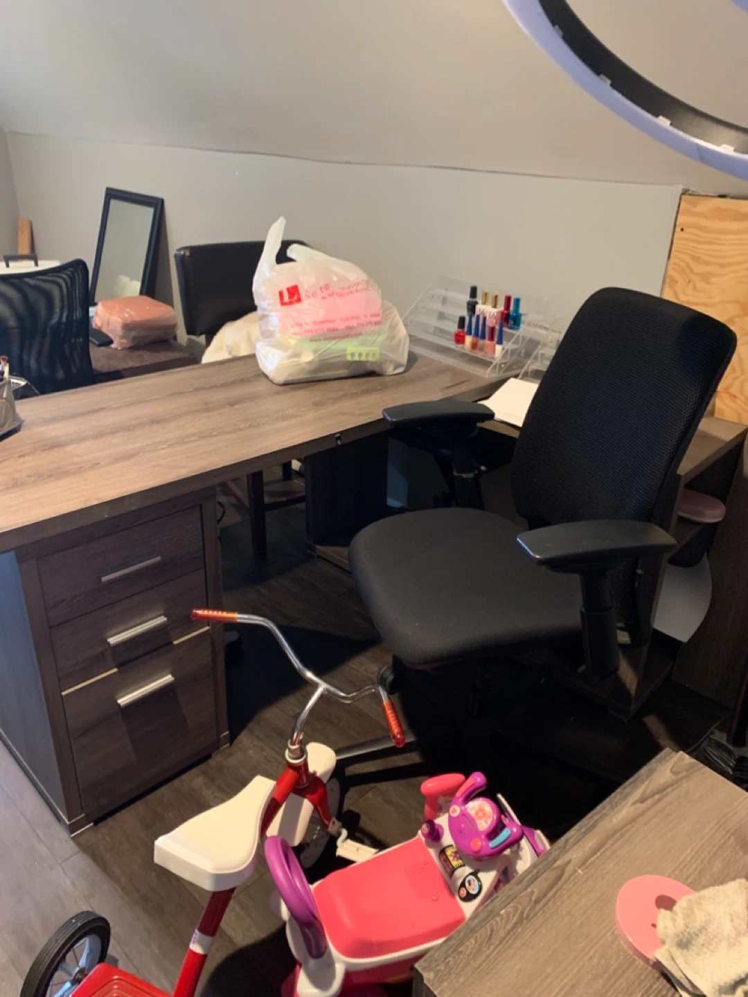 Desk and Office Chair Set - photo 2