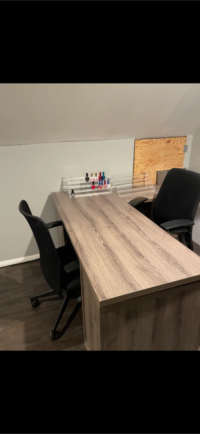Desk and Office Chair Set