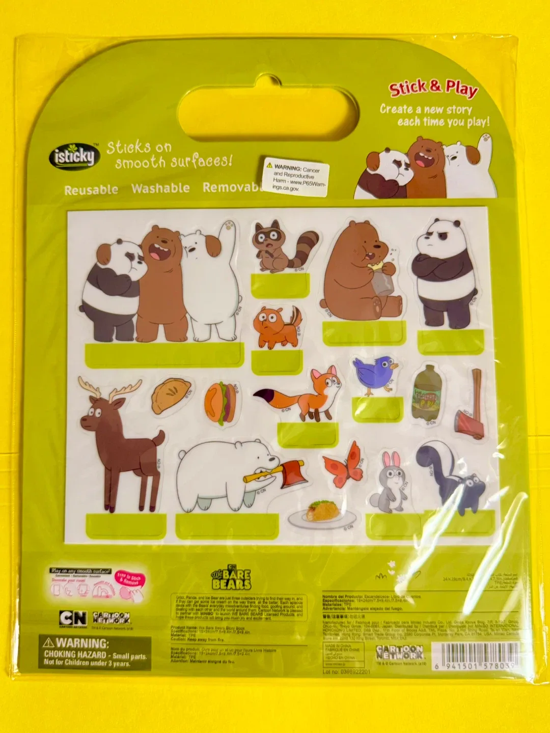 We Bare Bears Forest Party Portable Sticker Pack - New image indicator(2)