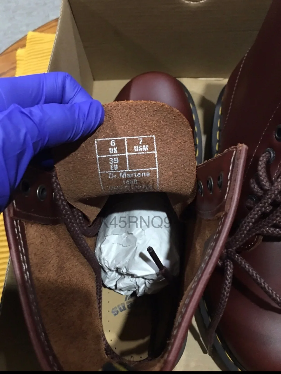 Dr. Martens 1460 Abruzzo WP Brown US 7 Boots - Like New! image indicator(3)