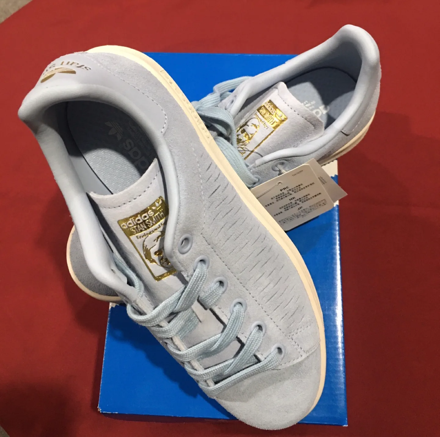 Adidas Stan Smith W Easy Blue, Women's US 6