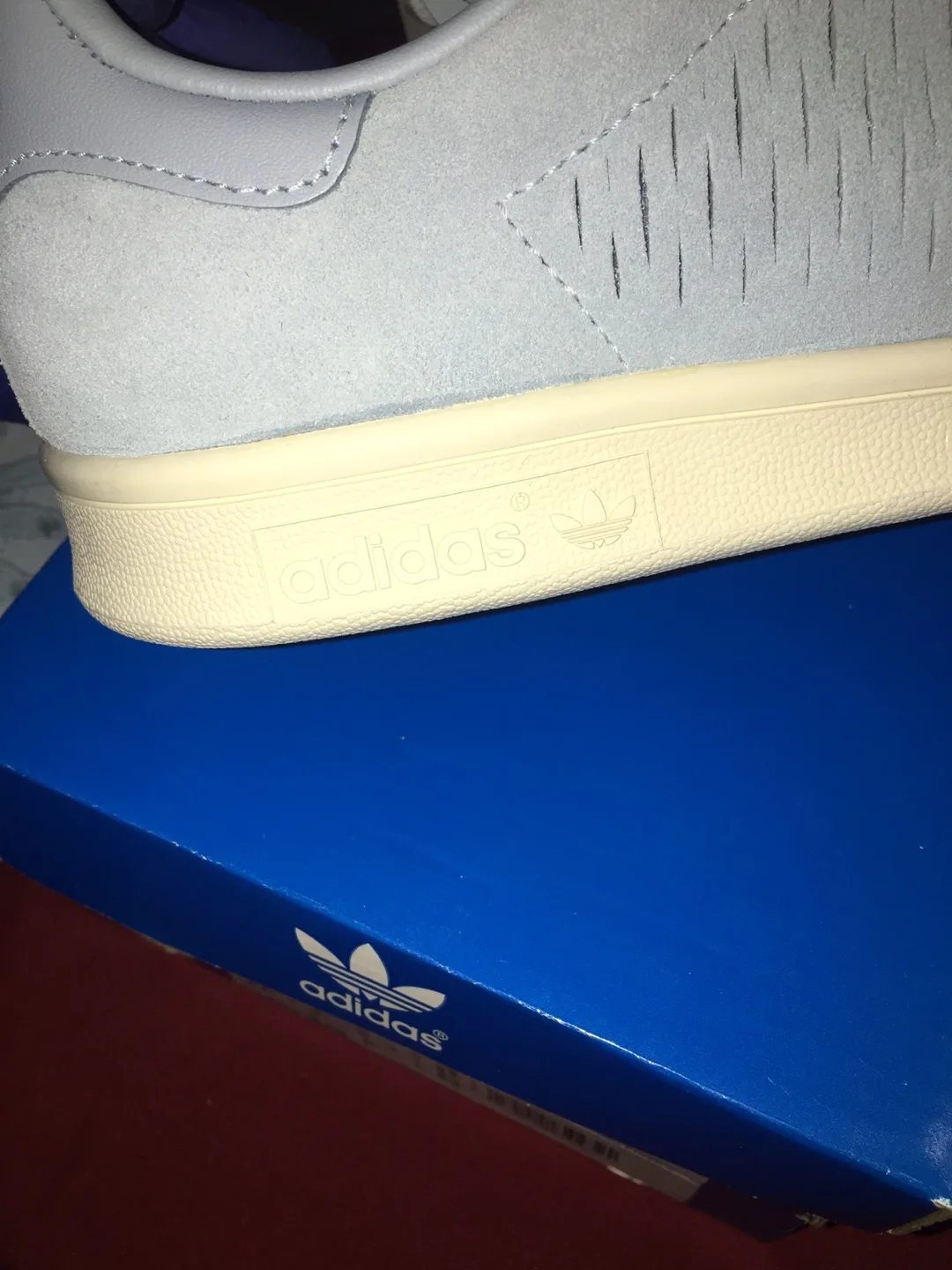 Adidas Stan Smith W Easy Blue, Women's US 6 image indicator(10)