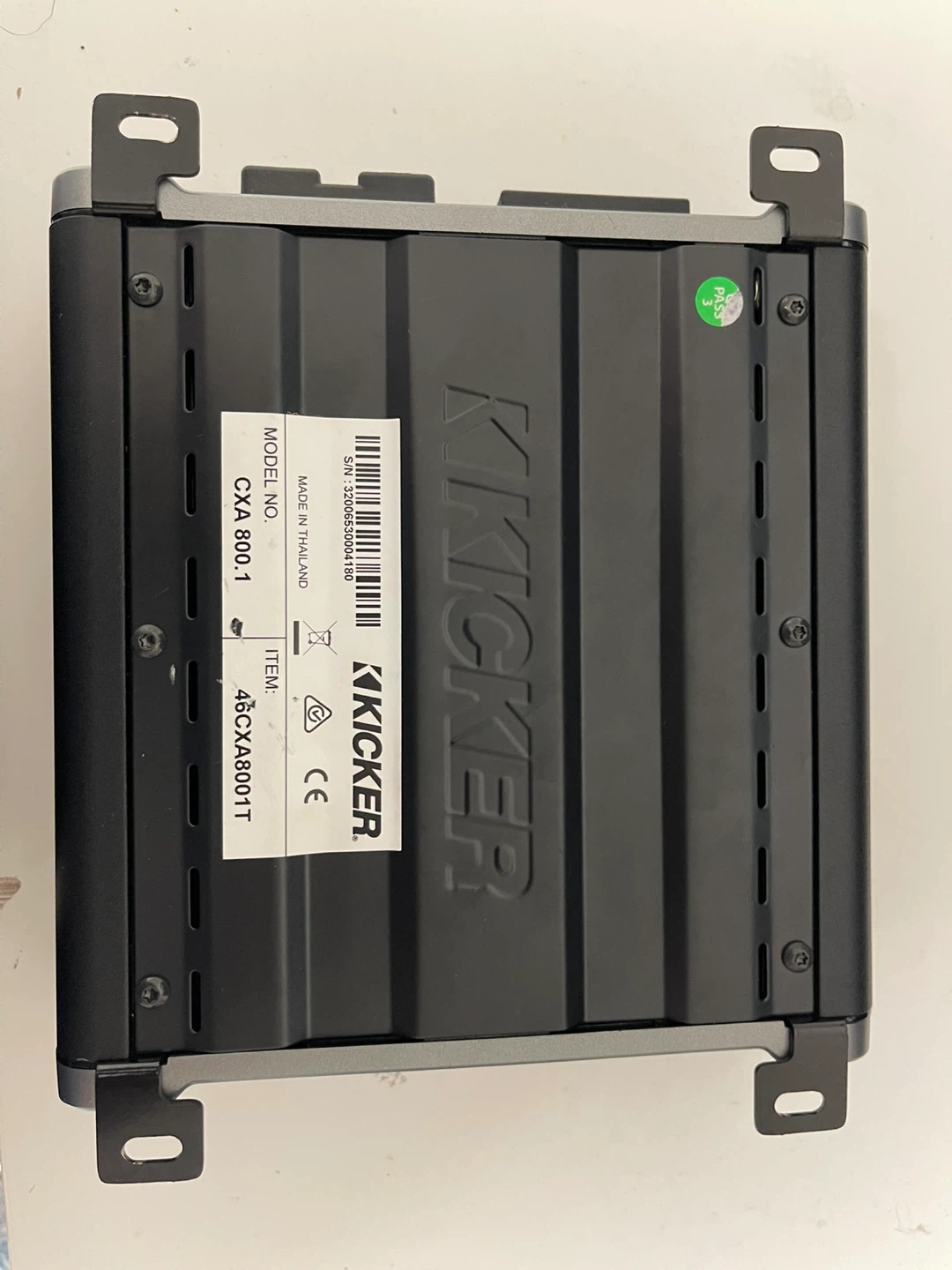 Kicker CXA 800.1 Mono channel Amp - photo 2
