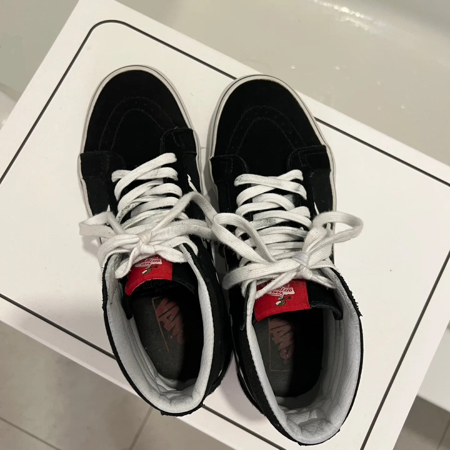 New Vans x Peanuts Collection Sk8-Hi Snoopy Shoes image indicator(3)