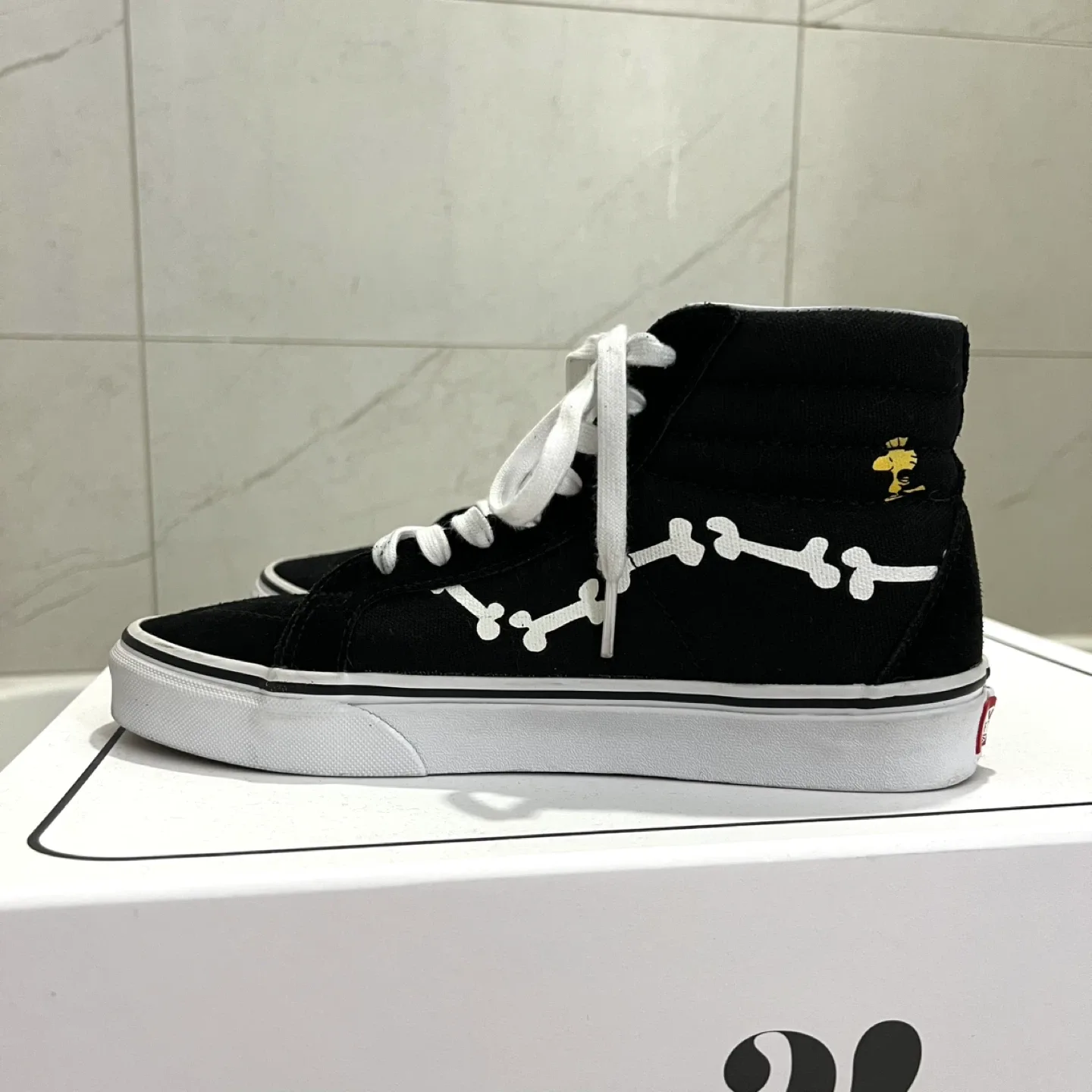 New Vans x Peanuts Collection Sk8-Hi Snoopy Shoes image indicator(5)