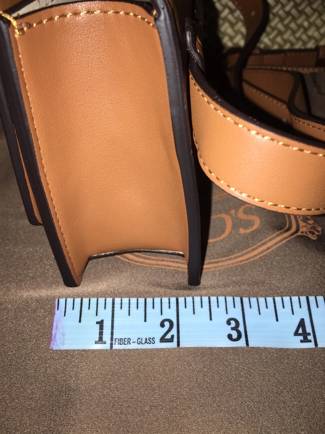 Tod's Leather Shoulder Bag - Brown image indicator(8)