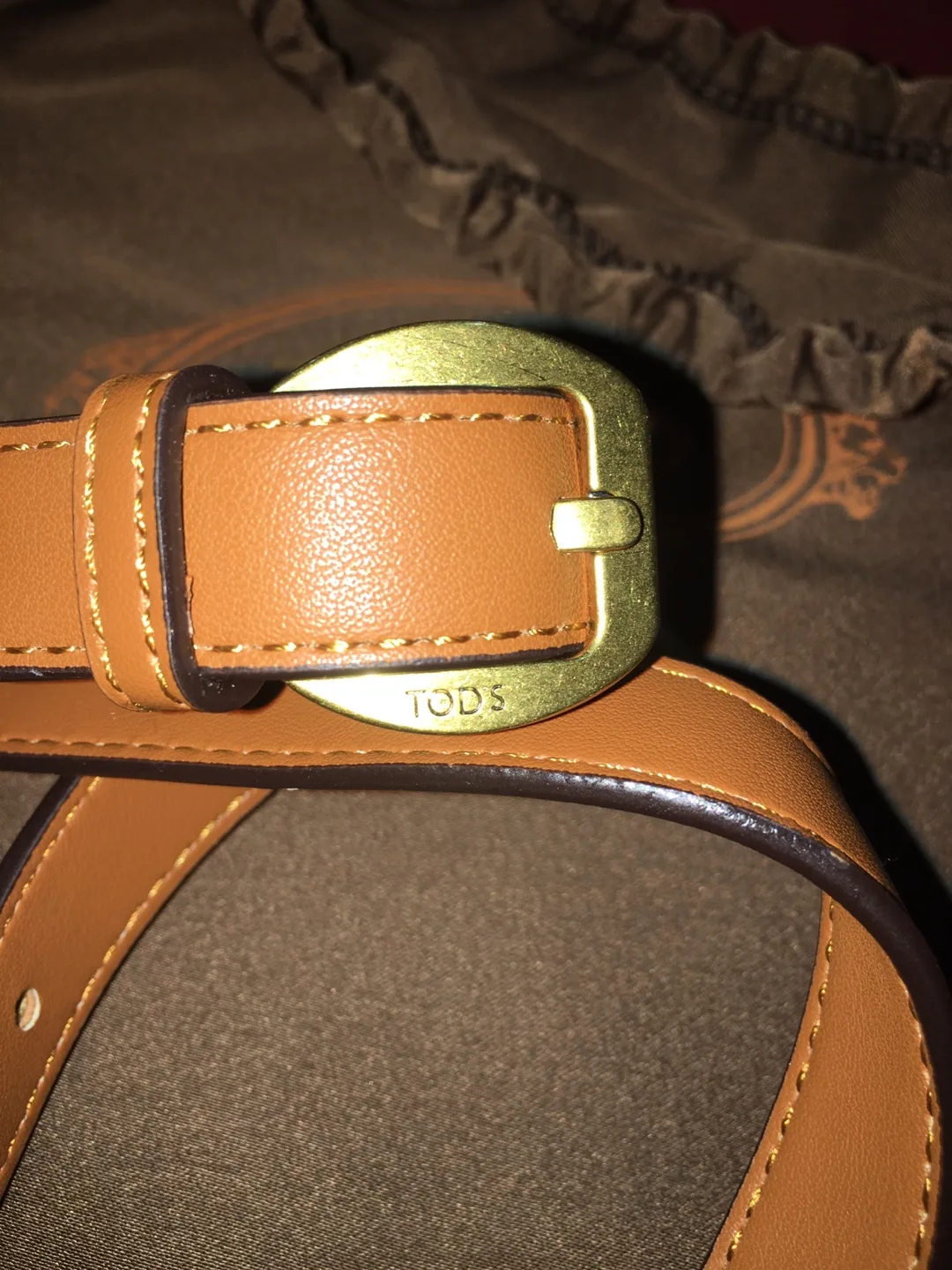 Tod's Leather Shoulder Bag - Brown image indicator(9)