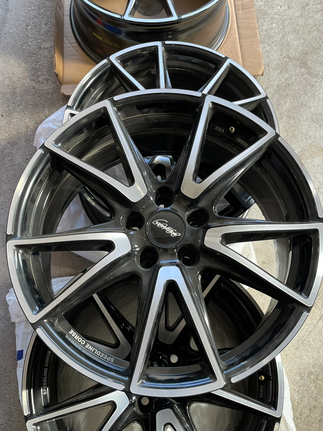 Speedline Corse Black/Silver Rims - photo 4
