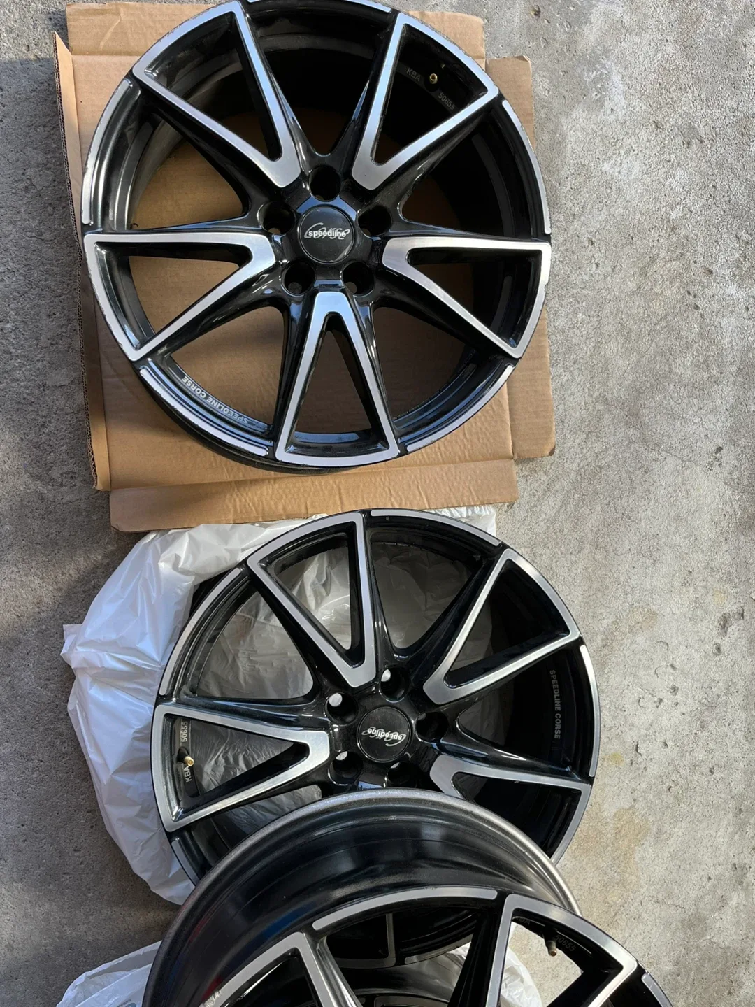 Speedline Corse Black/Silver Rims image indicator(3)