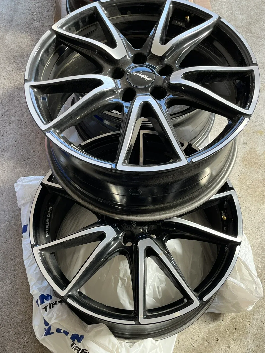 Speedline Corse Black/Silver Rims image indicator(5)